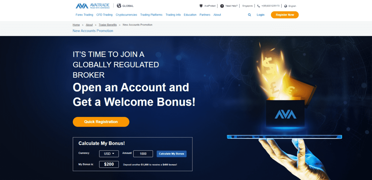 AvaTrade Bonus AvaTrade Bonus